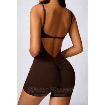 Гладкий комбенизон Shorts Body Canotta model 86